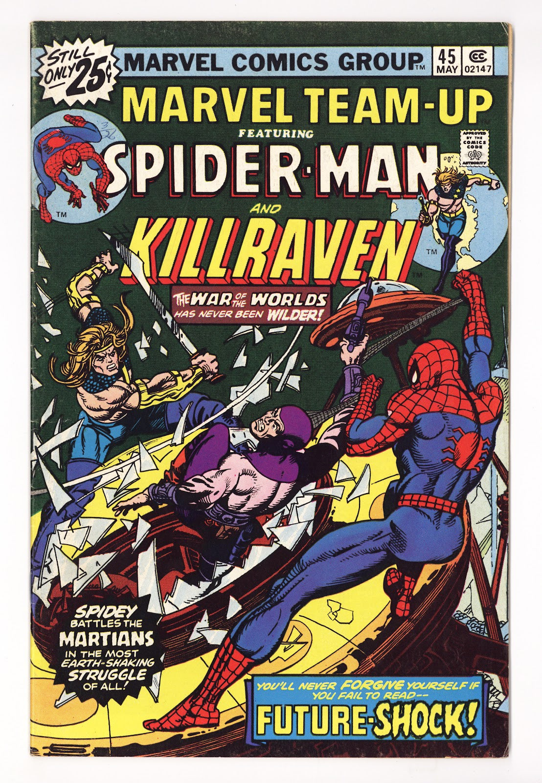 Marvel Team-Up Vol 1 45 Low Grade (1976)  