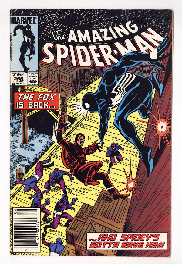 The Amazing Spider-Man Vol 1 265 VG+ (4.5) (1985) Canadian Price Variant