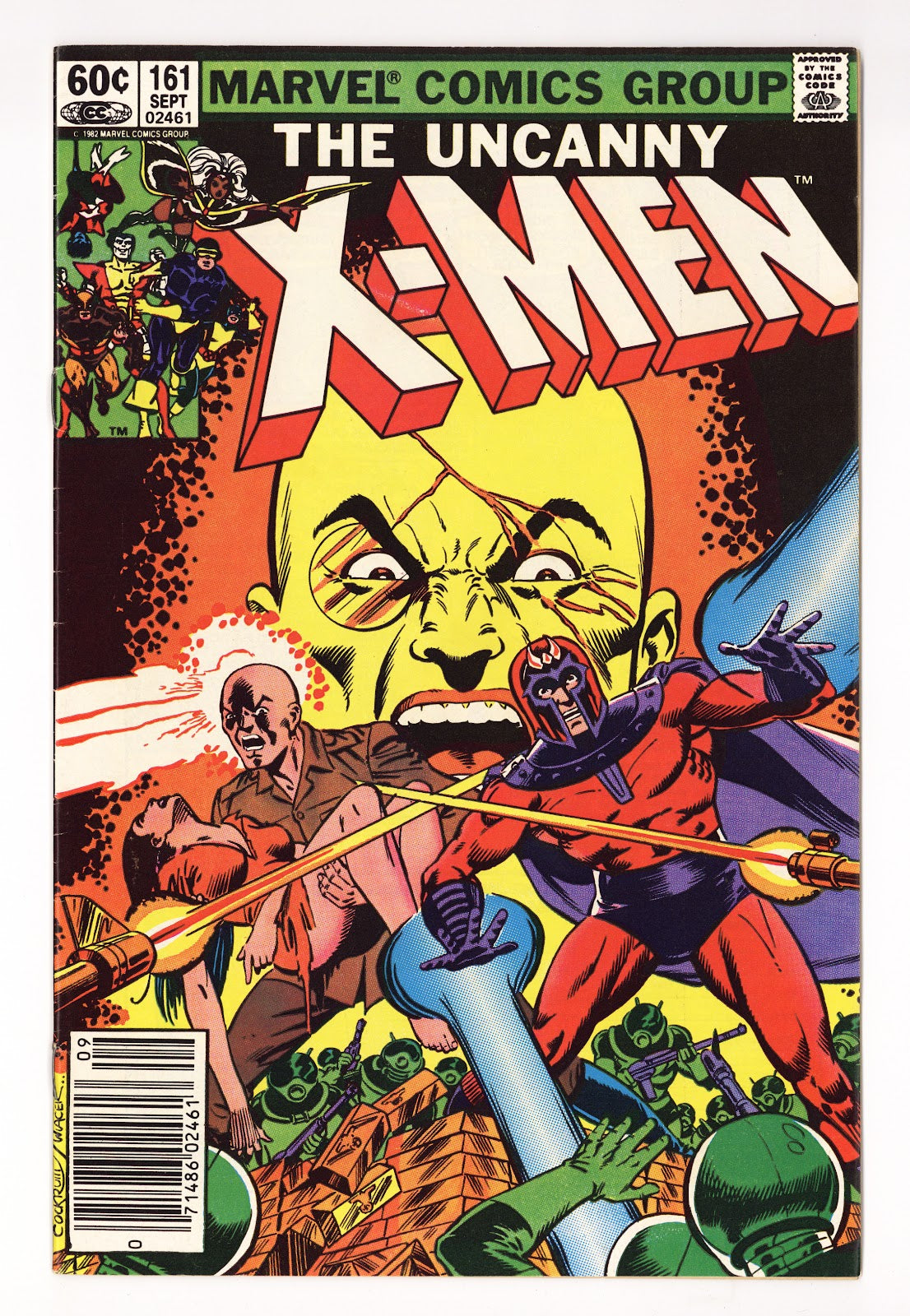 The Uncanny X-Men Vol 1 161  Mid Grade   (1982)   Newsstand