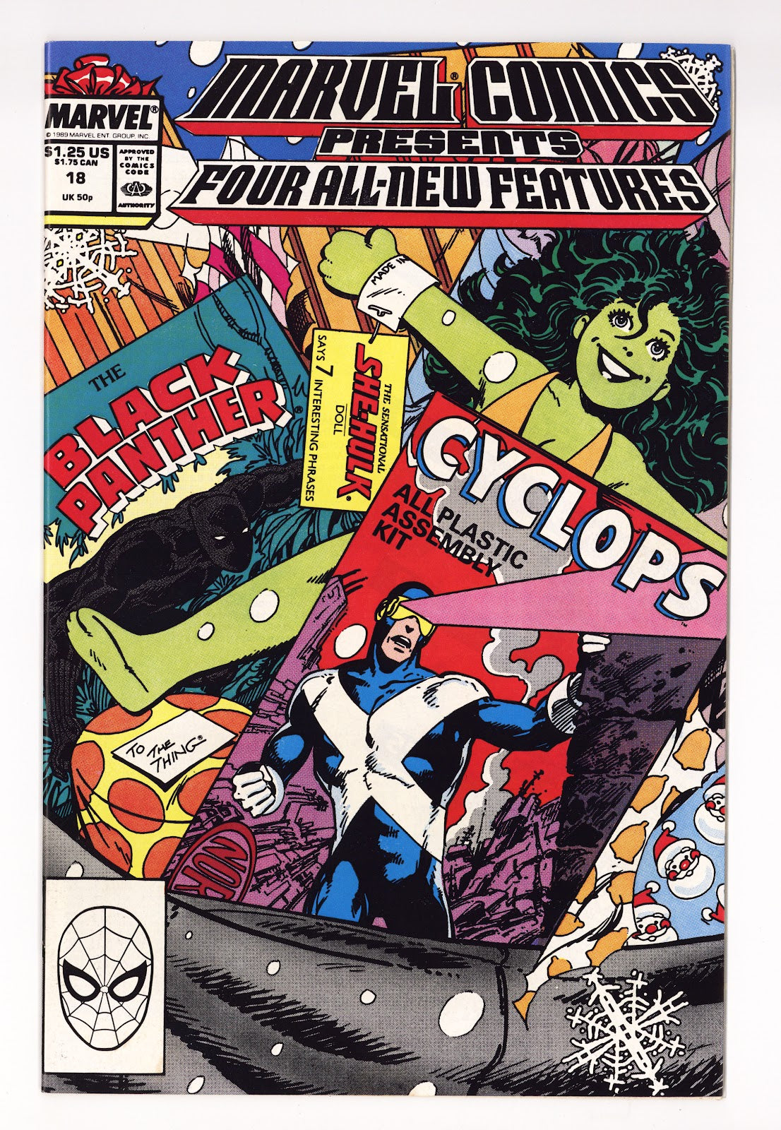 Marvel Comics Presents Vol 1 18 High Grade (1989) 