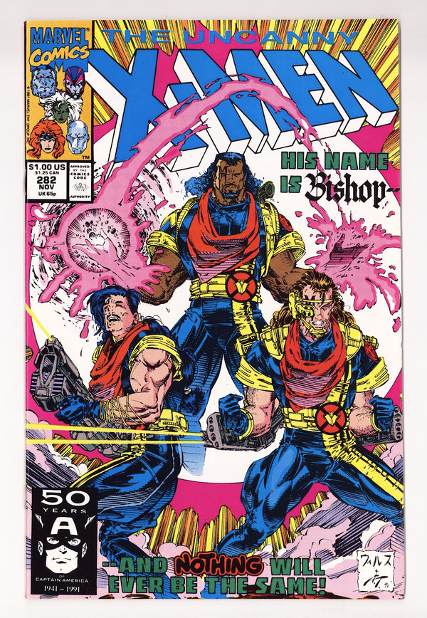 The Uncanny X-Men Vol 1 282  NM- (9.2)   (1991)