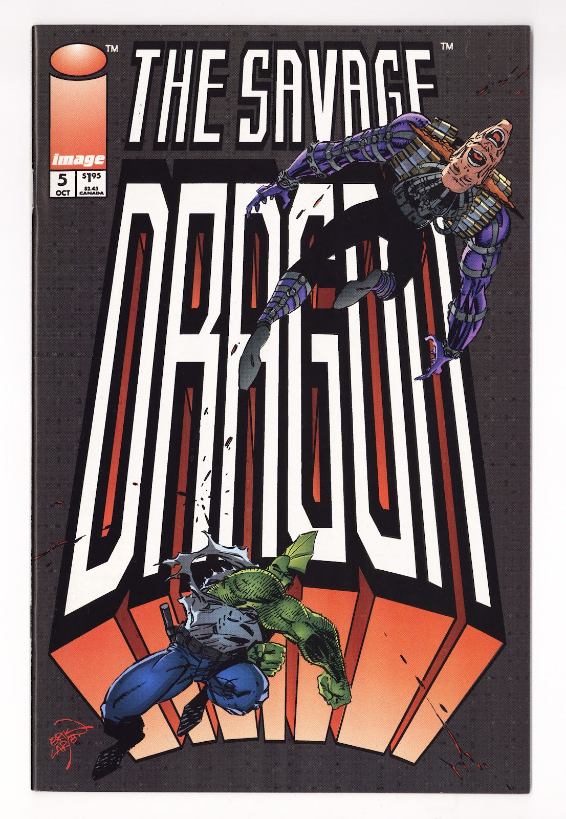 Savage Dragon Vol 2 5  High Grade   (1993)     