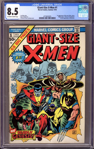 Giant-Size X-Men Vol 1 1 CGC 8.5 (VF+)   (1975)