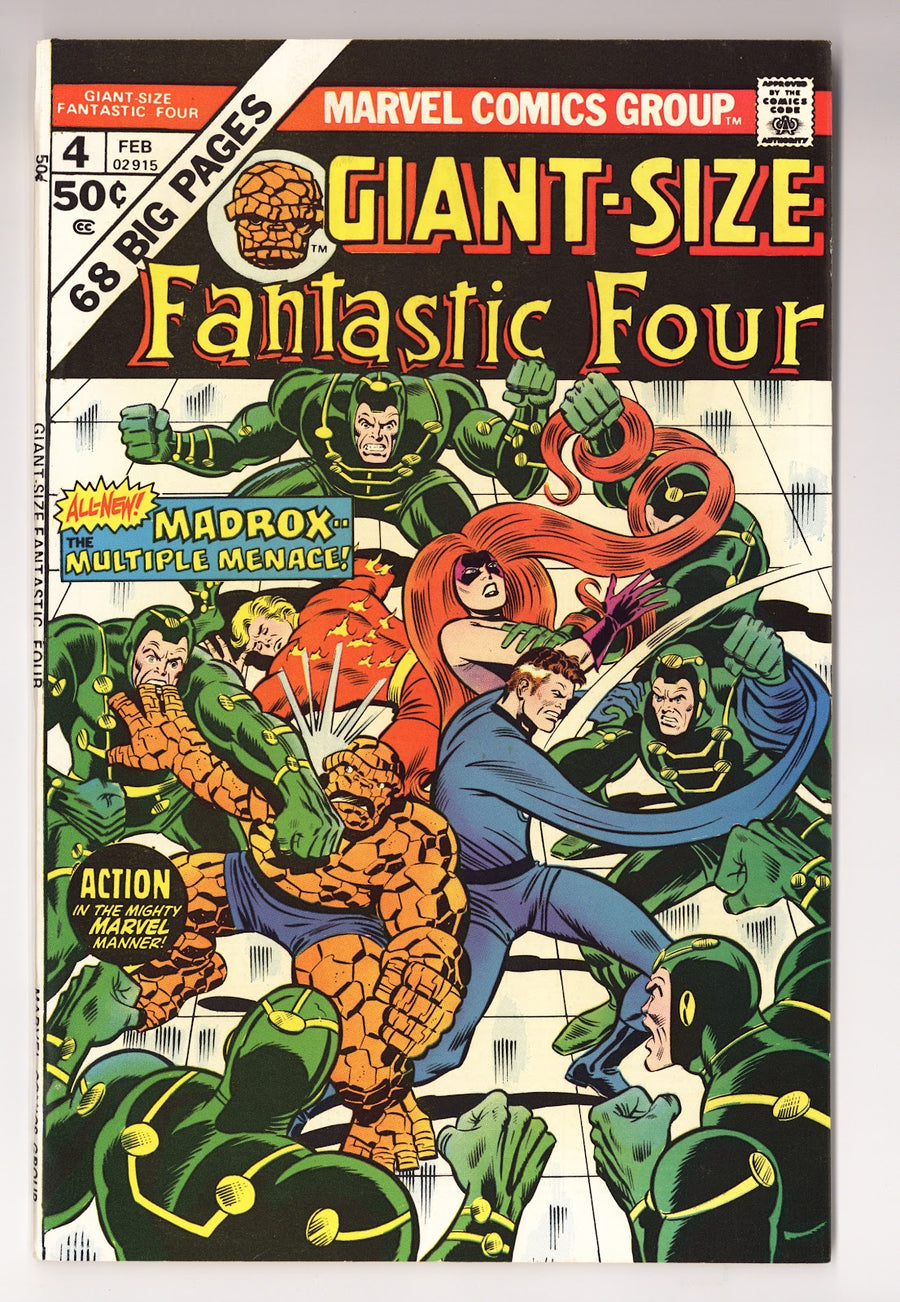 Giant-Size Fantastic Four Vol 1 4  VF+ (8.5)   (1975)     