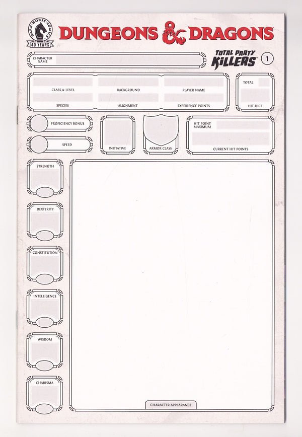 Dungeons & Dragons: Total Party Killers  1   Blank Variant   (2026)