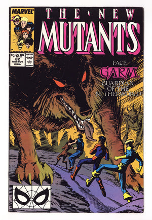 The New Mutants Vol 1 82 Mid Grade (1989)