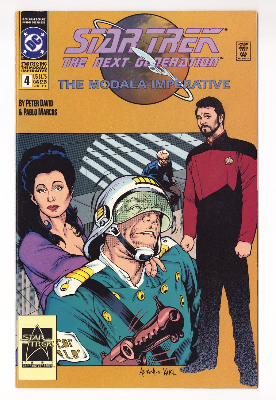 Star Trek: The Next Generation - The Modala Imperative   4  Mid Grade   (1991)