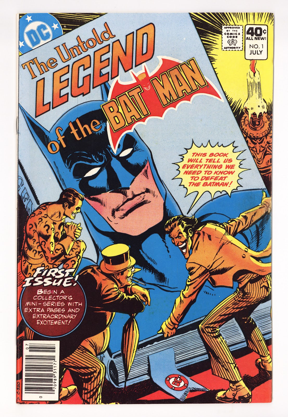The Untold Legend of the Batman 1 Mid Grade (1980) 