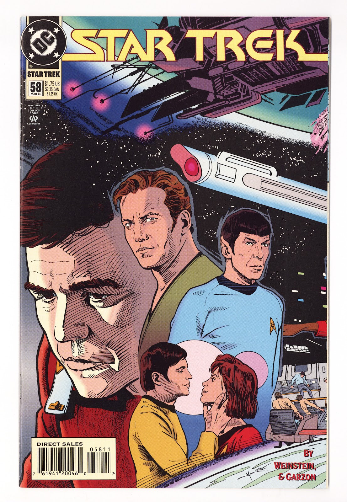 Star Trek Vol 2 58  High Grade   (1994)   Direct Sales  