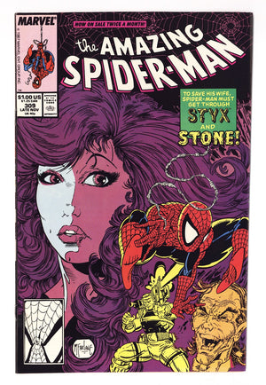 The Amazing Spider-Man Vol 1 309  VF+ (8.5)   (1988)