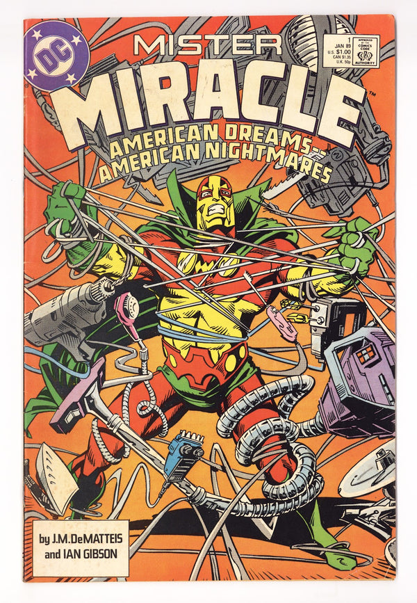Mister Miracle Vol 2 1 Mid Grade (1989)