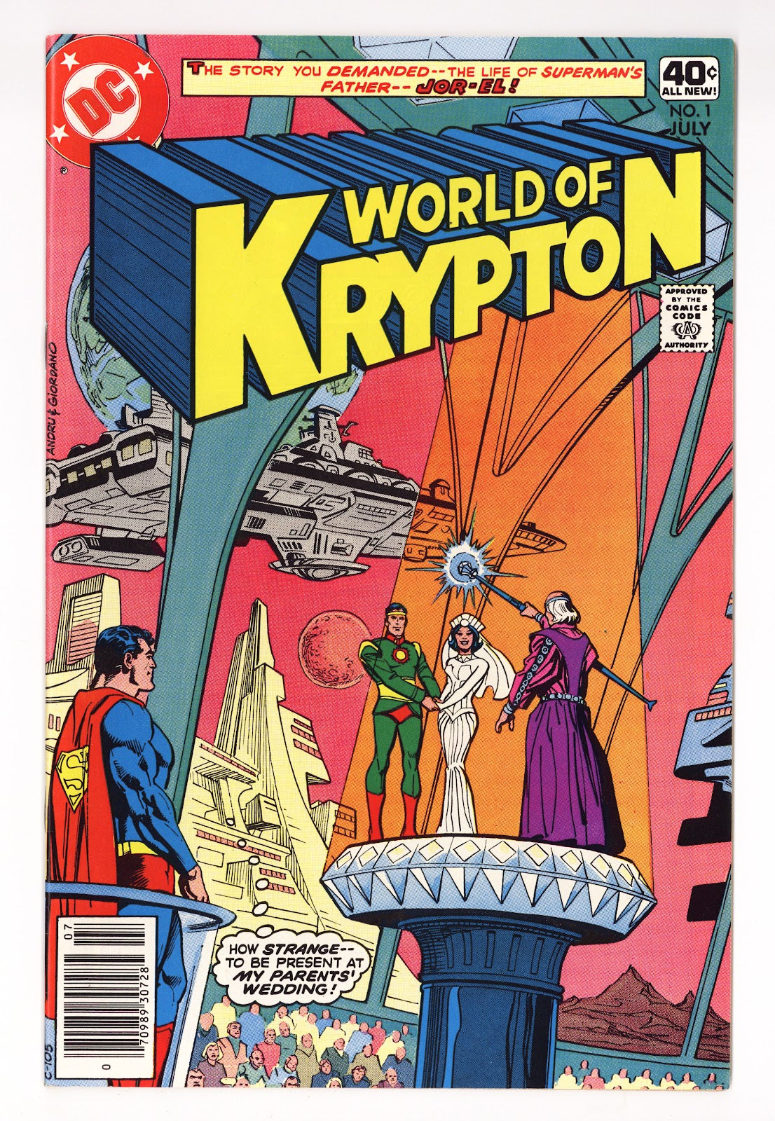 World of Krypton Vol 1 1 High Grade (1979) 