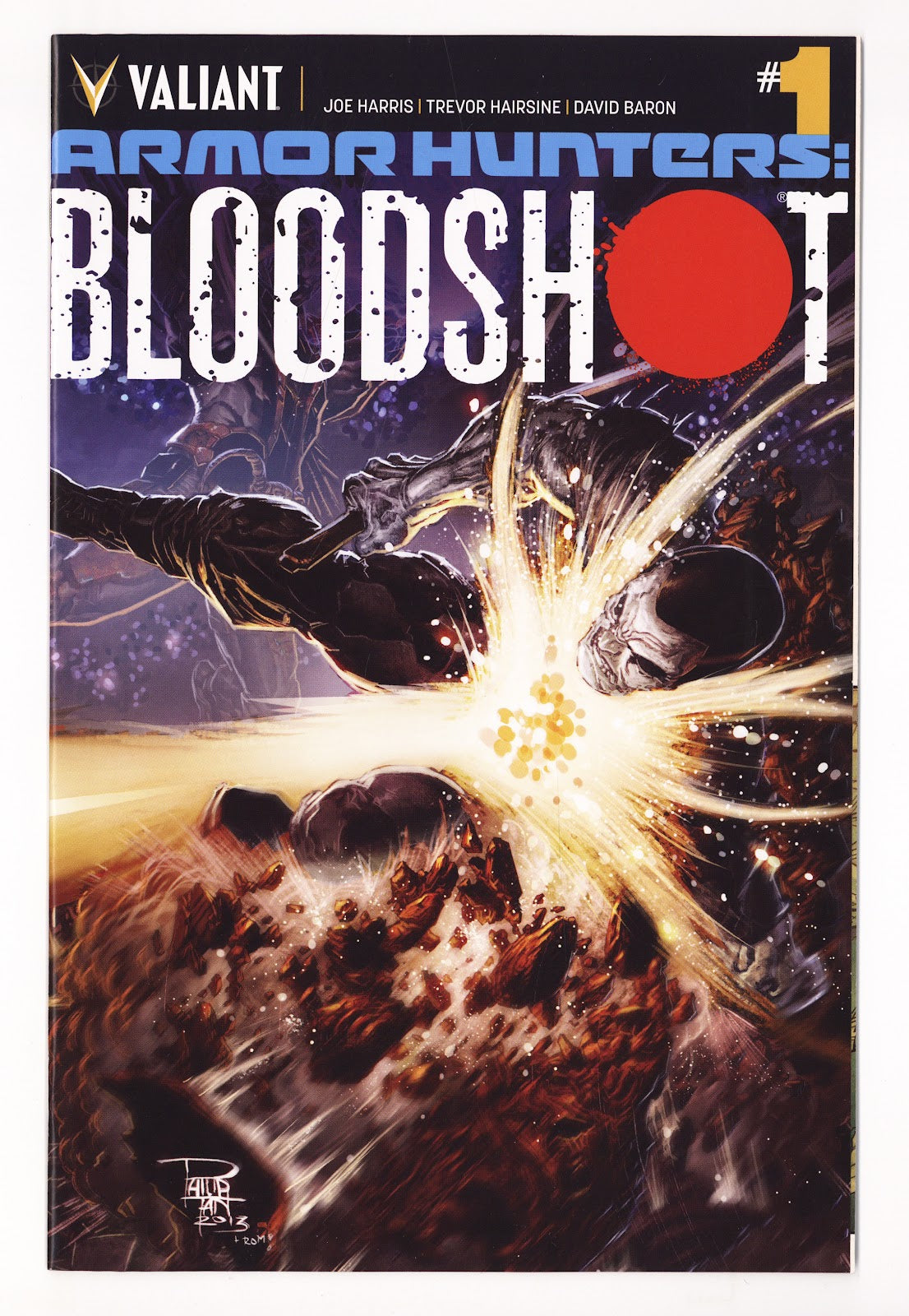 Armor Hunters: Bloodshot   1  High Grade   (2014)   Cover A - Philip Tan  
