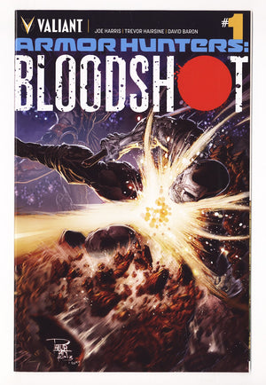 Armor Hunters: Bloodshot   1  High Grade   (2014)   Cover A - Philip Tan