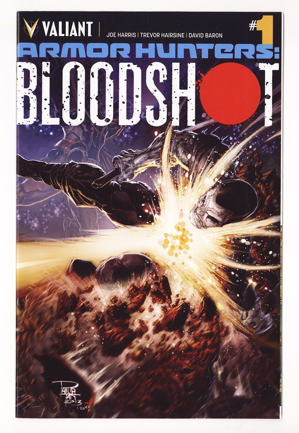 Armor Hunters: Bloodshot   1  High Grade   (2014)   Cover A - Philip Tan
