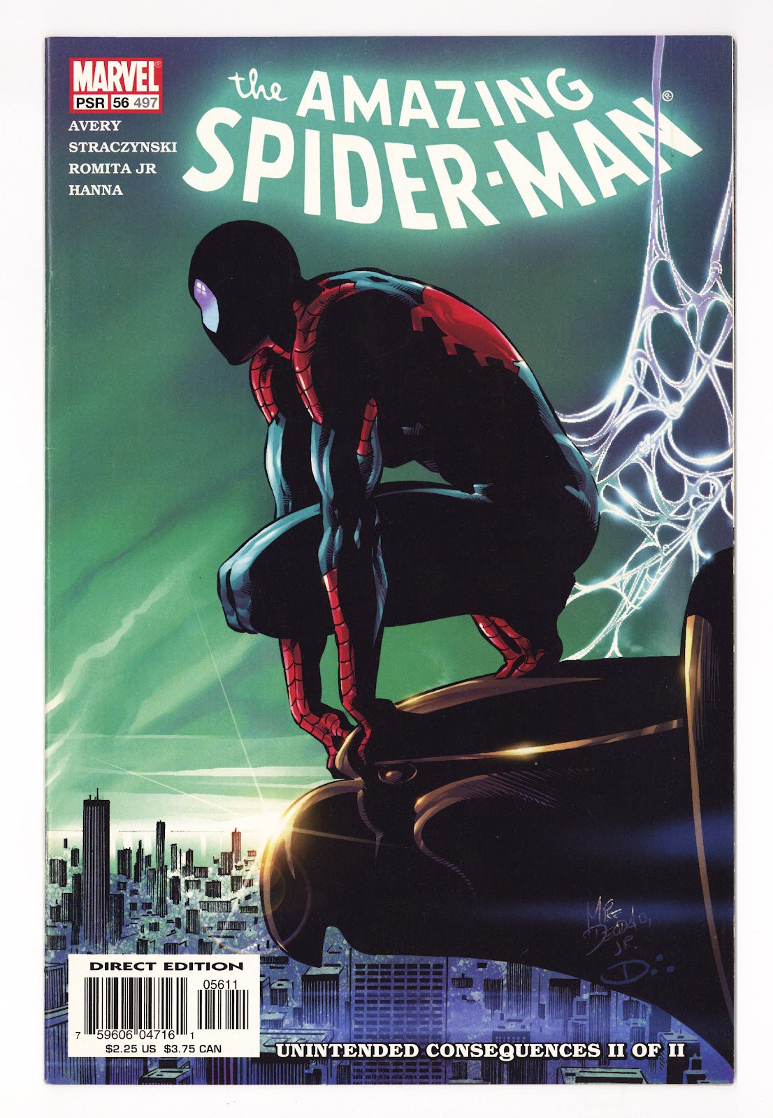 The Amazing Spider-Man Vol 2 56 (497) High Grade (2003)  