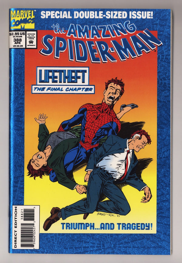 The Amazing Spider-Man Vol 1 388 Mid Grade (1994) Foil Variant