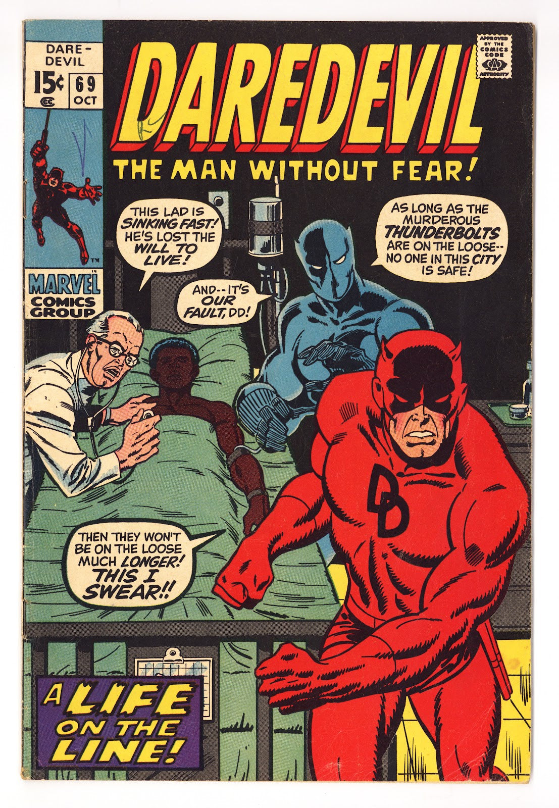 Daredevil Vol 1 69 VG (4.0) (1970) 