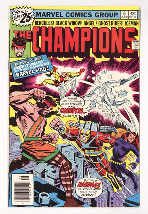 The Champions Vol 1 6 Mid Grade (1976) 25¢