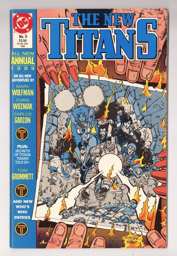 The New Titans Annual 5 High Grade (1989)