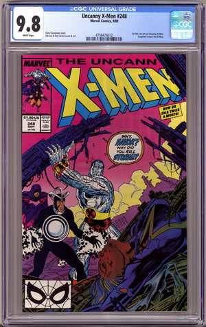 The Uncanny X-Men Vol 1 248 CGC 9.8 (NM/M) (1989)