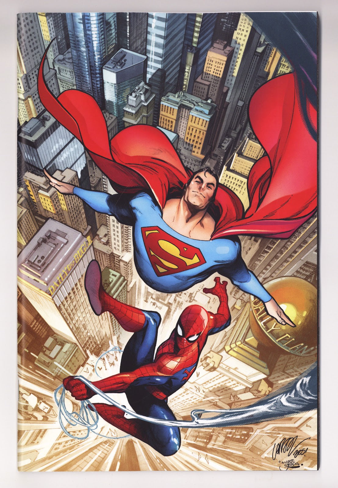 Marvel / DC: Spider-Man / Superman 1 Larraz Virgin Incentive NM (2026)