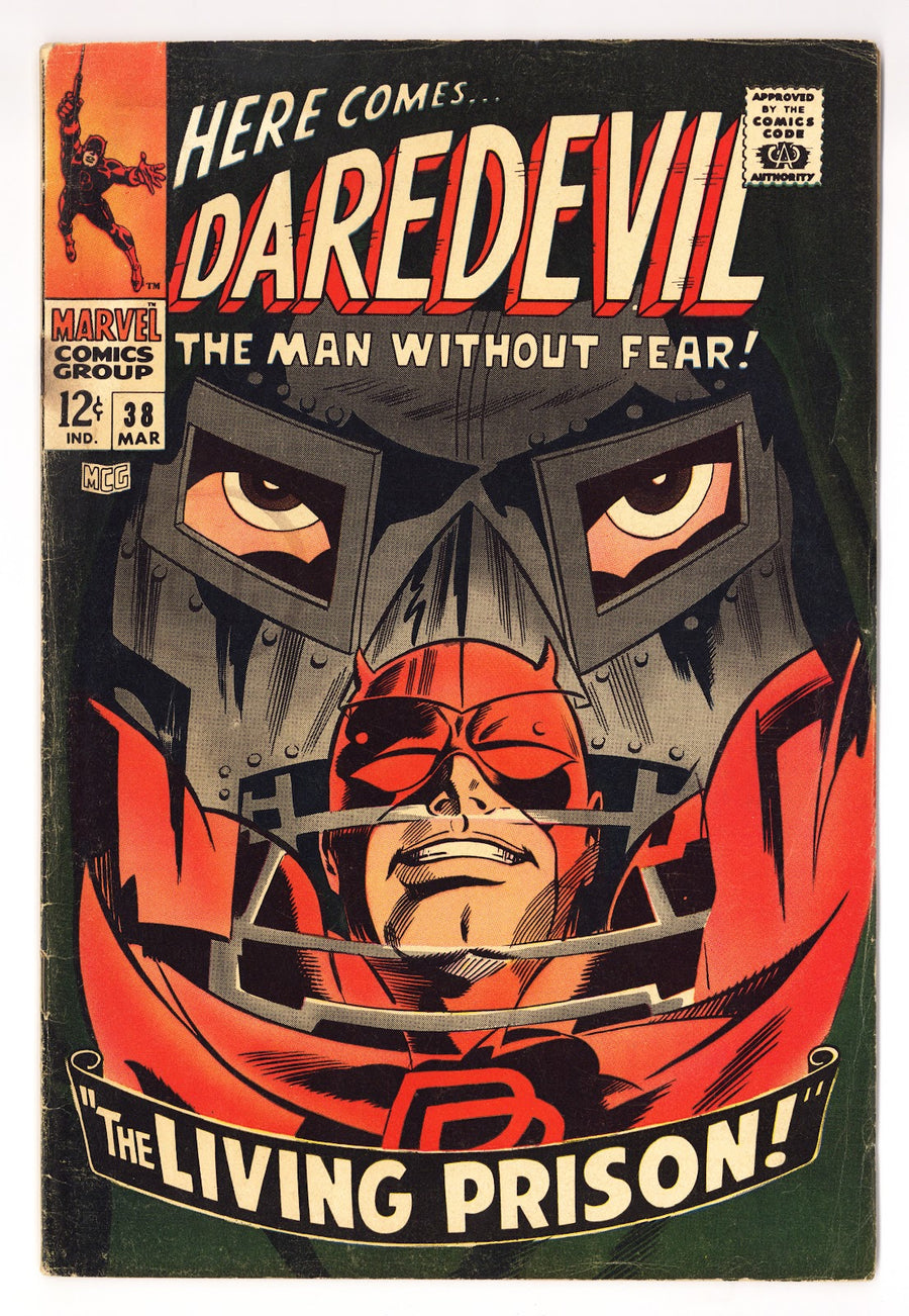 Daredevil Vol 1 38  VG- (3.5)   (1968)