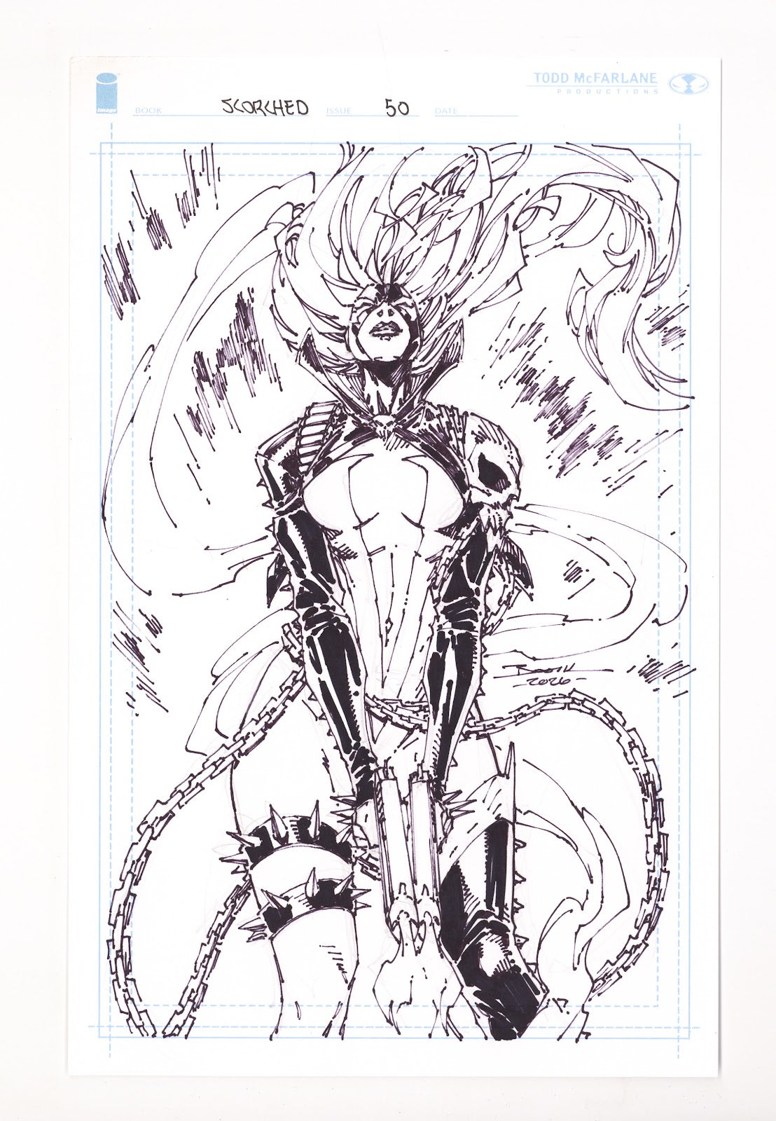 Spawn Scorched 50 Booth Original Art Incentive (2026)
