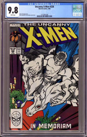 The Uncanny X-Men Vol 1 228 CGC 9.8 (NM/M)   (1988)
