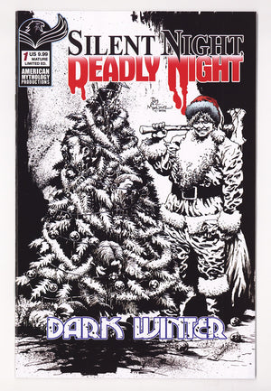 Silent Night Deadly Night Dark Winter 1 Martinez B&W Variant (2026)