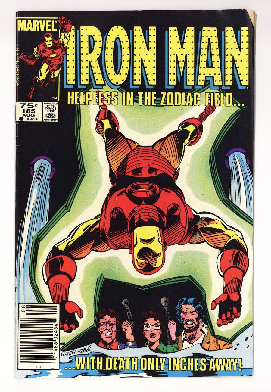 Iron Man Vol 1 185  Low Grade   (1984)   Canadian Price Variant