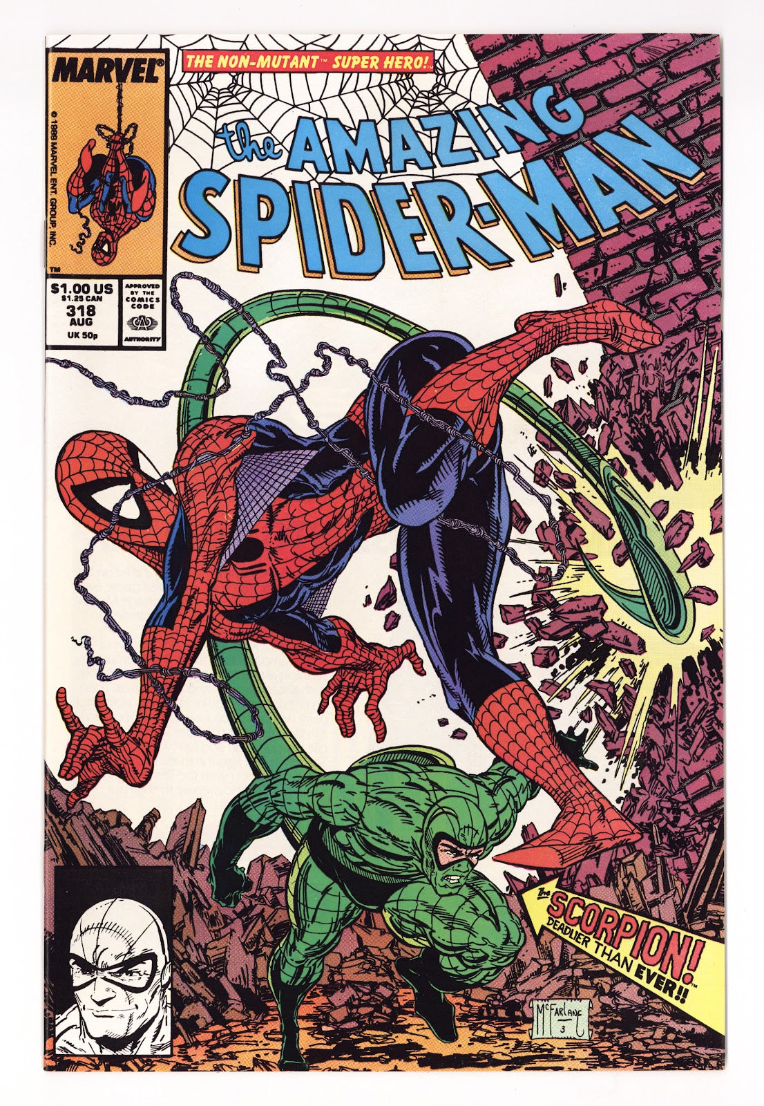 The Amazing Spider-Man Vol 1 318 VF/NM (9.0) (1989) 