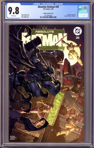 Absolute Batman 20 CGC 9.8 (NM/M) (2026) Lashley Exclusive Variant