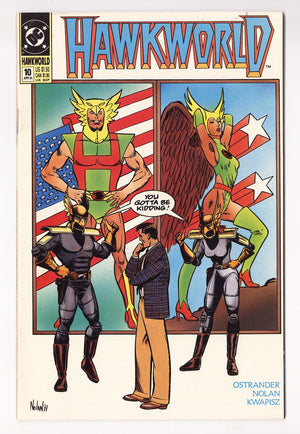 Hawkworld Vol 2 10  Mid Grade   (1991)