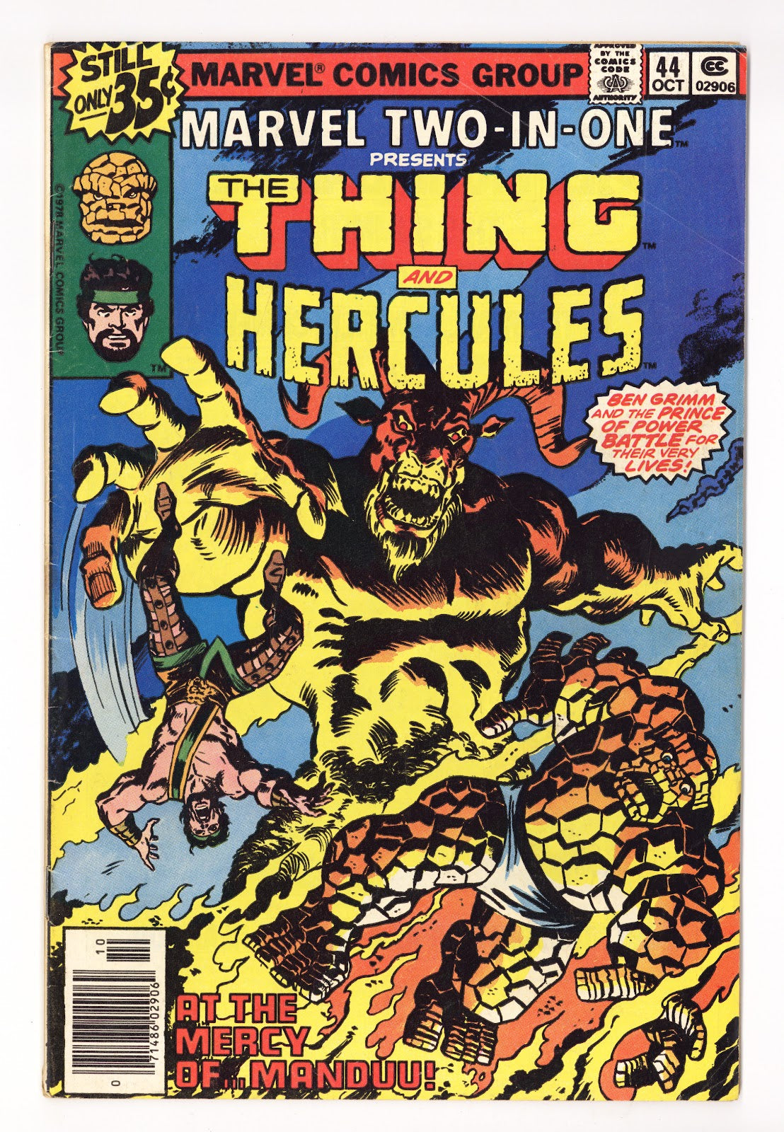 Marvel Two-in-One Vol 1 44  Very Low Grade   (1978)     