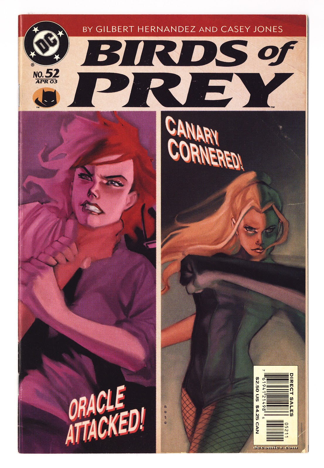Birds of Prey Vol 1 52 Mid Grade (2003) 