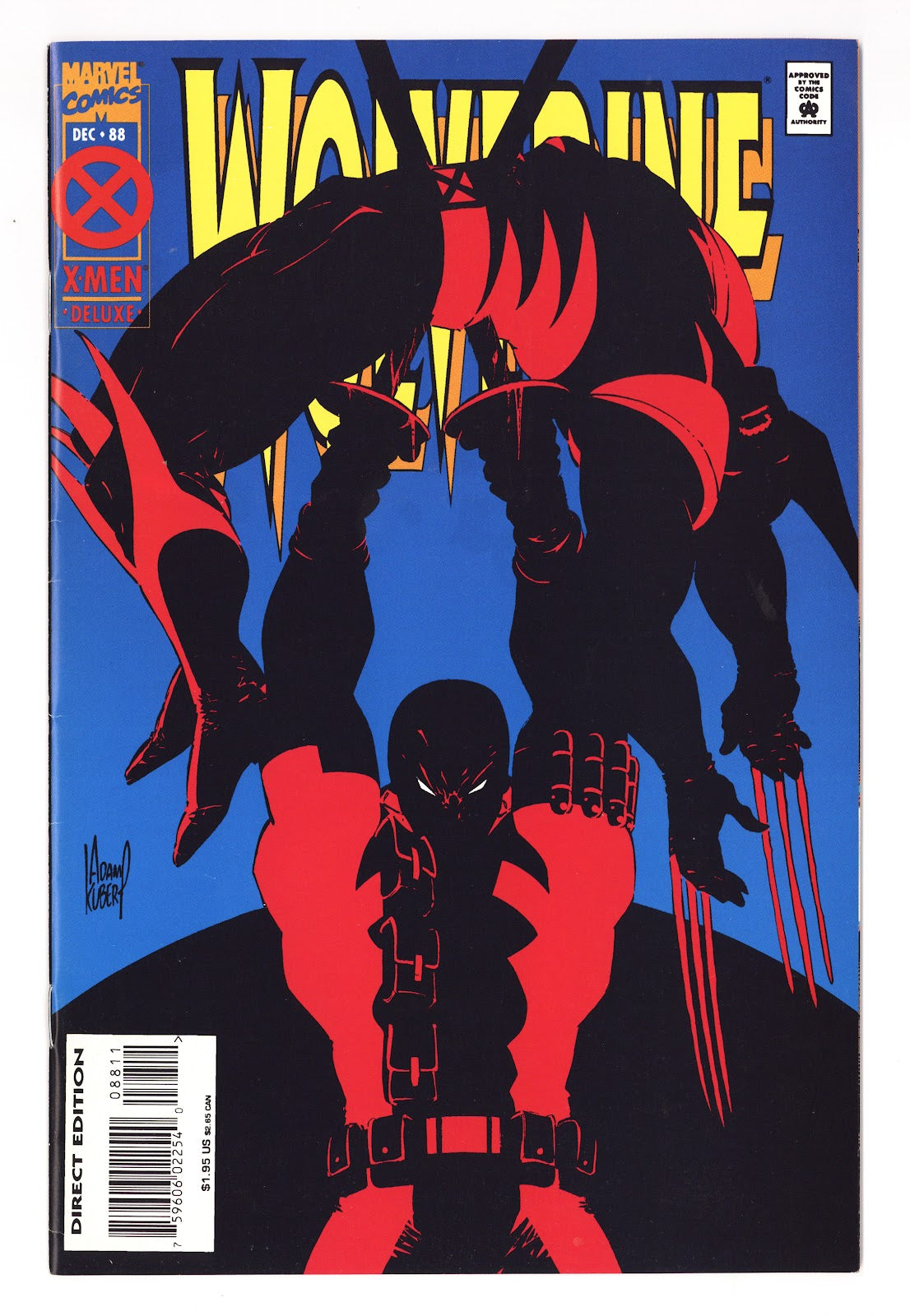 Wolverine Vol 2 88  FN/VF (7.0)   (1994)   Deluxe  