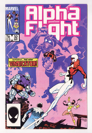 Alpha Flight Vol 1 32  High Grade   (1986)   Direct