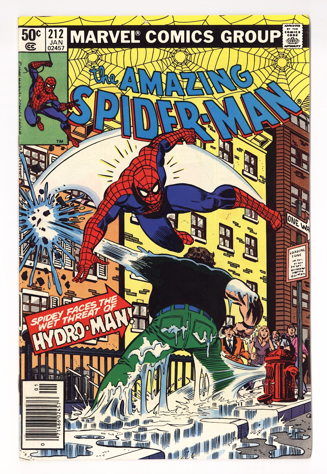 The Amazing Spider-Man Vol 1 212 FN/VF (7.0) (1981) Newsstand 
