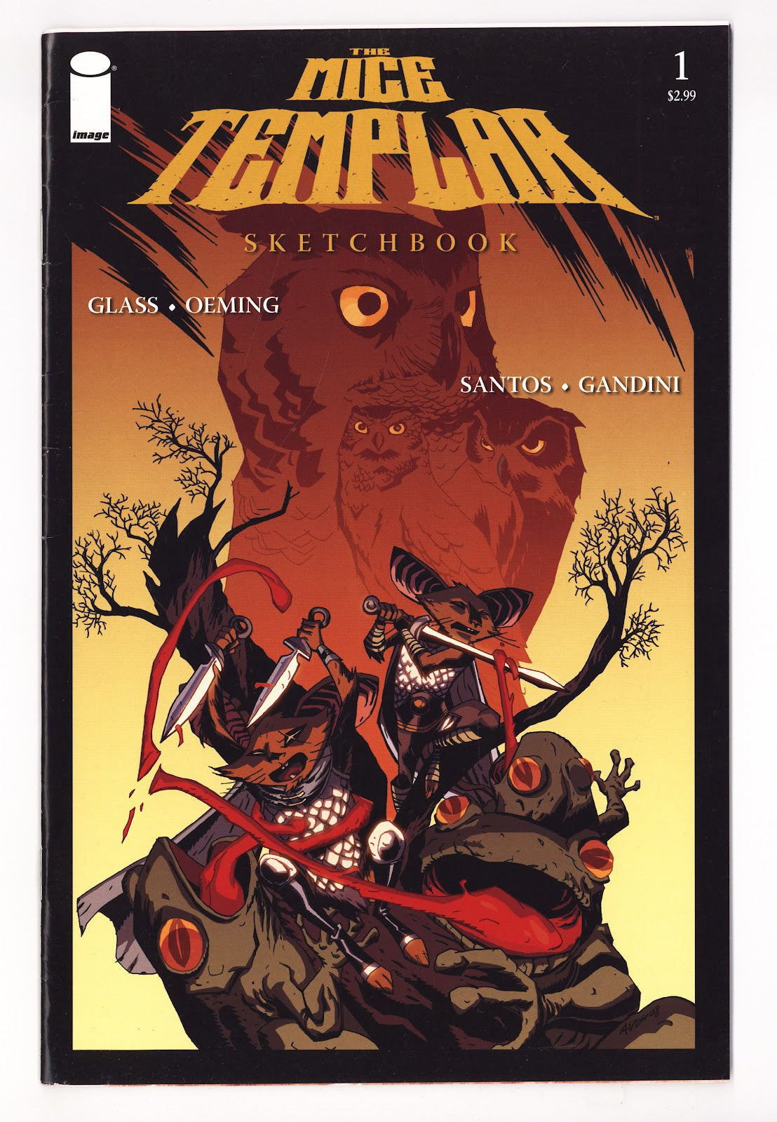 Mice Templar Sketchbook 1 Low Grade (2009) 