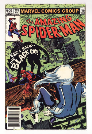 The Amazing Spider-Man Vol 1 226  VF+ (8.5)   (1982)   Newsstand