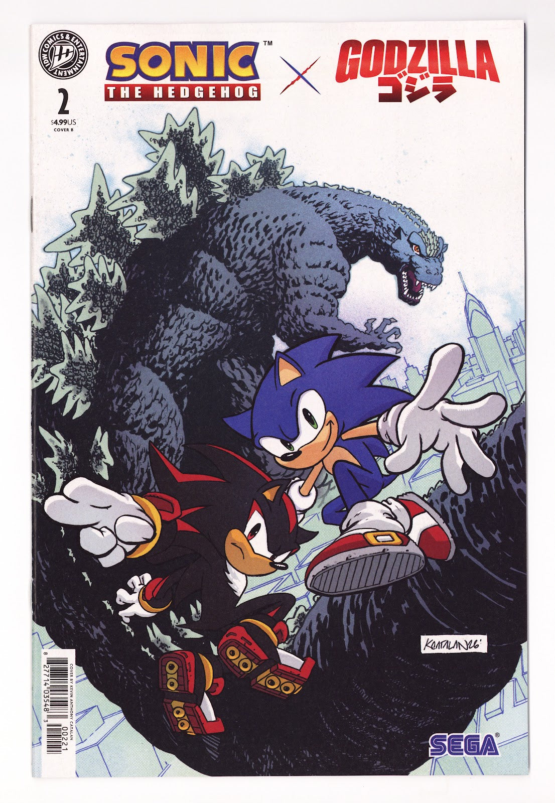 Sonic the Hedgehog x Godzilla 2 Variant (2026)