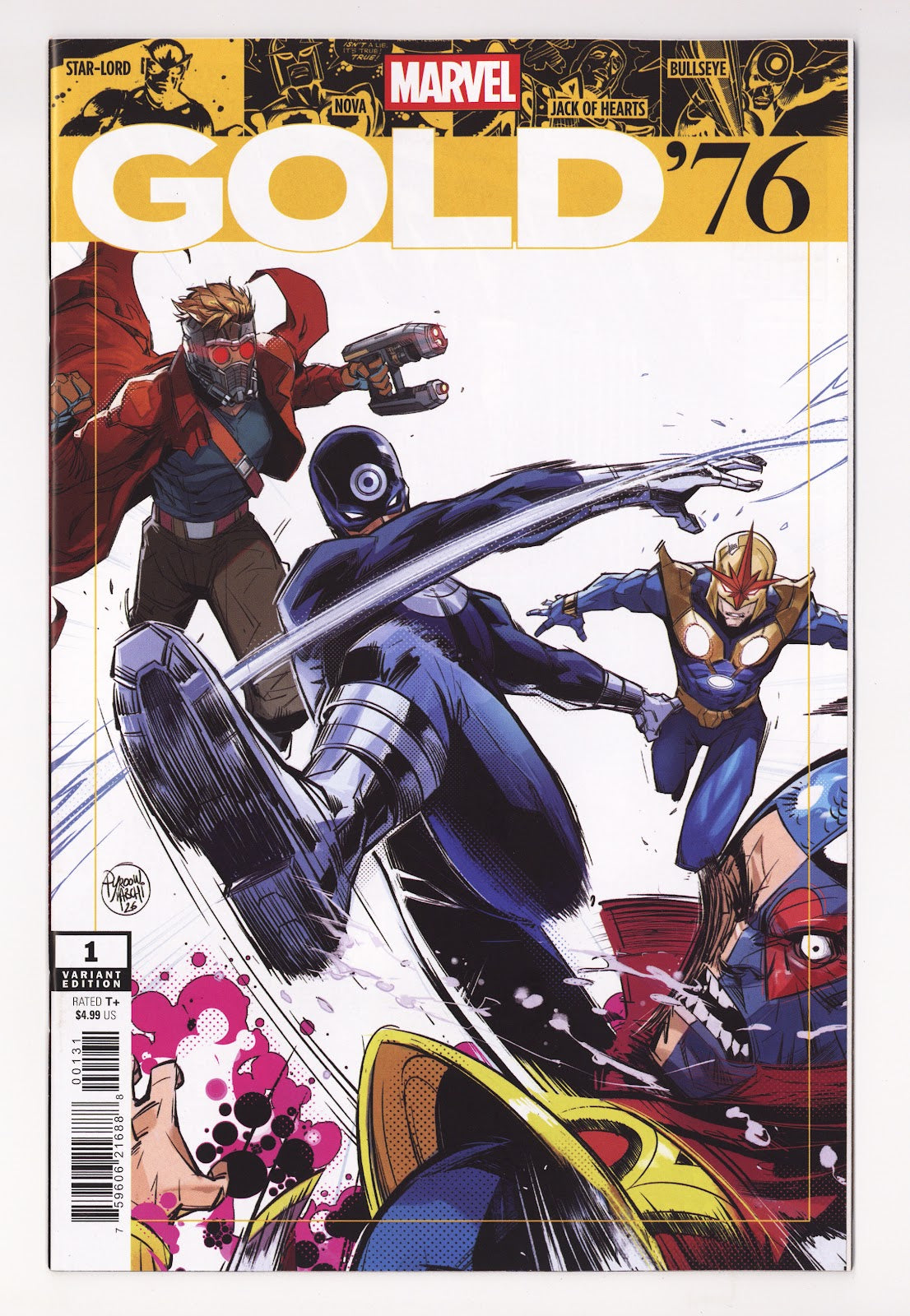 Marvel Gold '76 1 Habchi Homage Variant (2026)