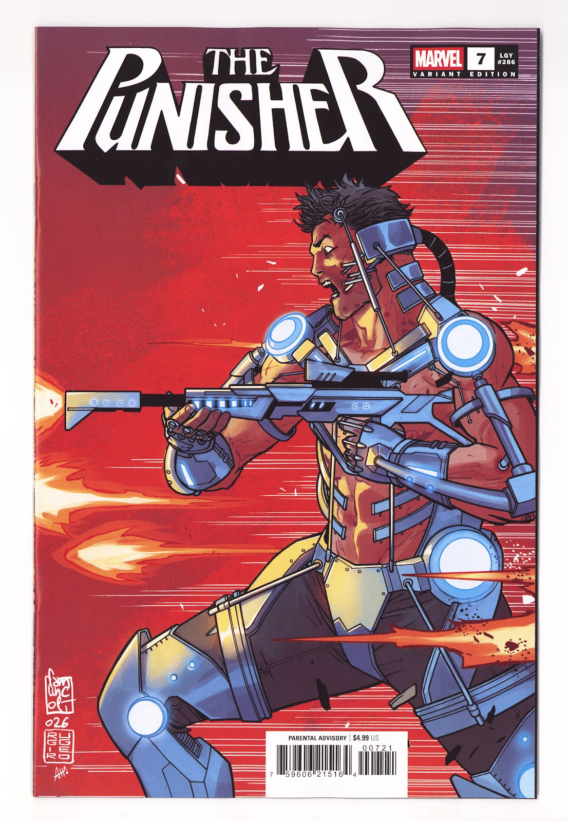 Punisher Vol 15 7 Camuncoli  Connecting Variant   (2026)