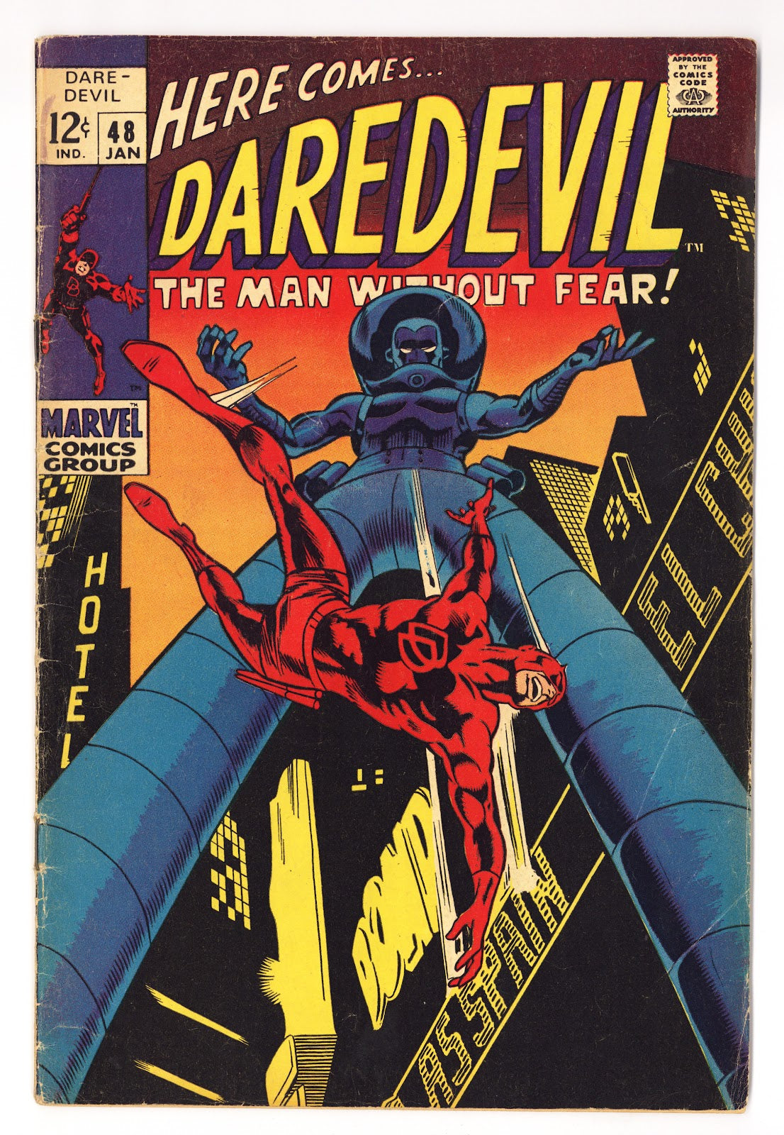 Daredevil Vol 1 48  VG- (3.5)   (1969)