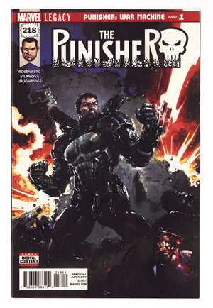 The Punisher Vol 11 218  VF+ (8.5)   (2018)