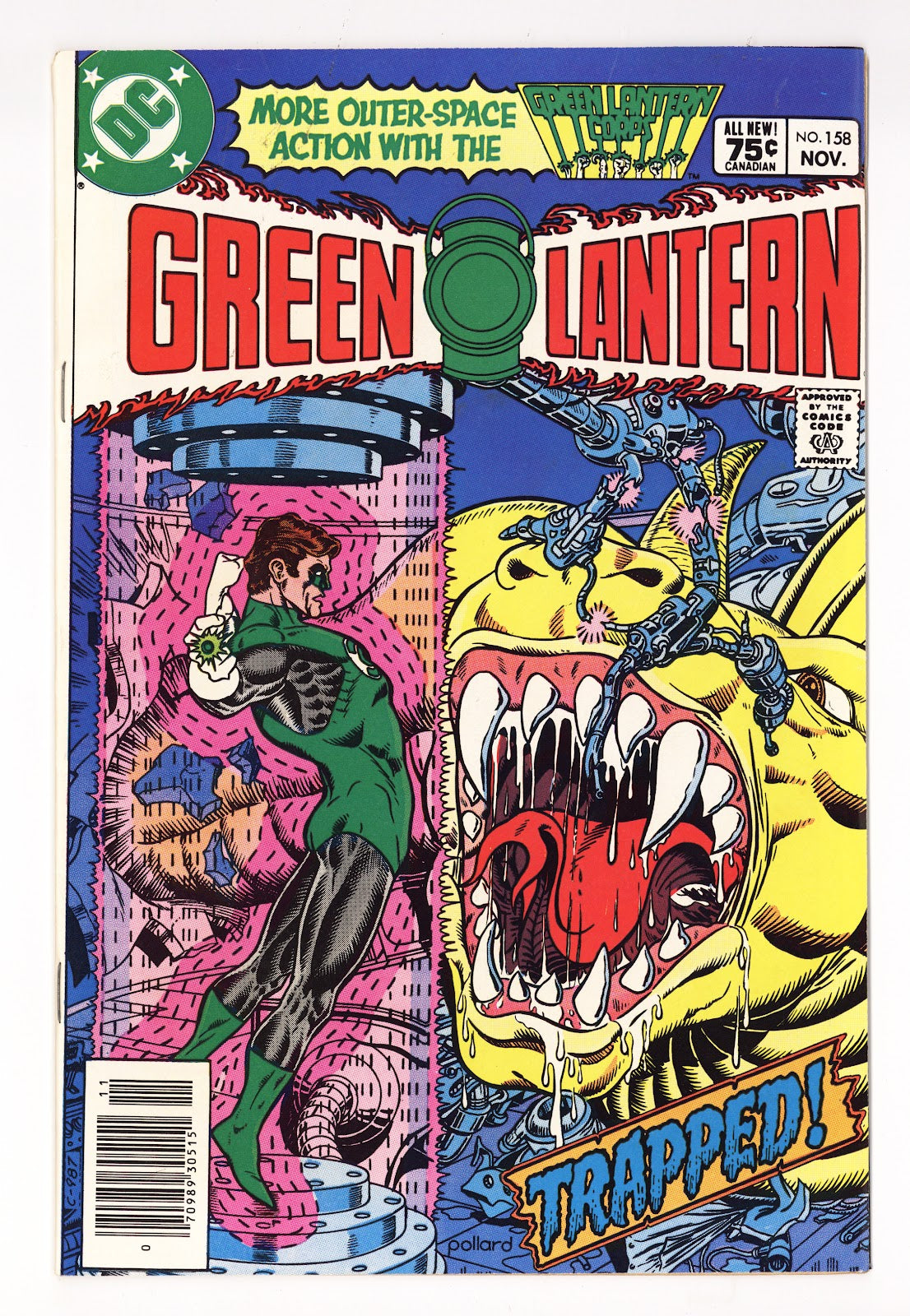 Green Lantern Vol 2 158  Mid Grade   (1982)   Canadian Price Variant  