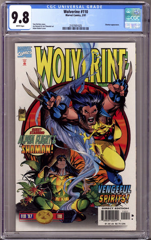 Wolverine Vol 2 110 CGC 9.8 (NM/M) (1997)