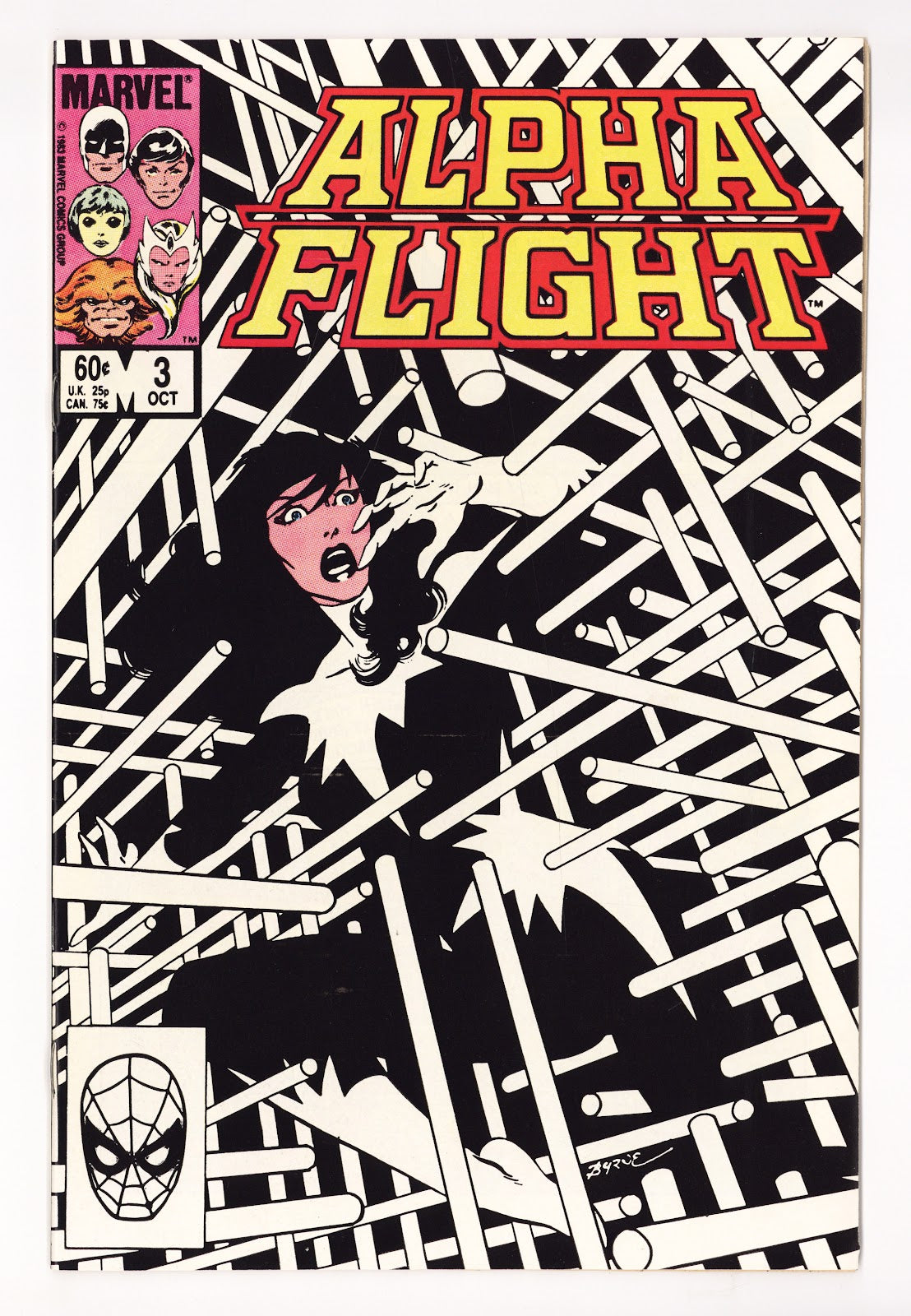 Alpha Flight Vol 1 3 High Grade (1983) 