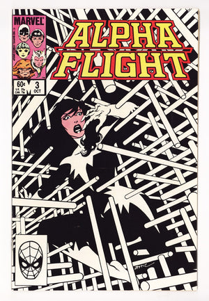 Alpha Flight Vol 1 3 High Grade (1983)